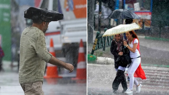 Meteorolojiden 13 il için sarı kodlu uyarı yapıldı