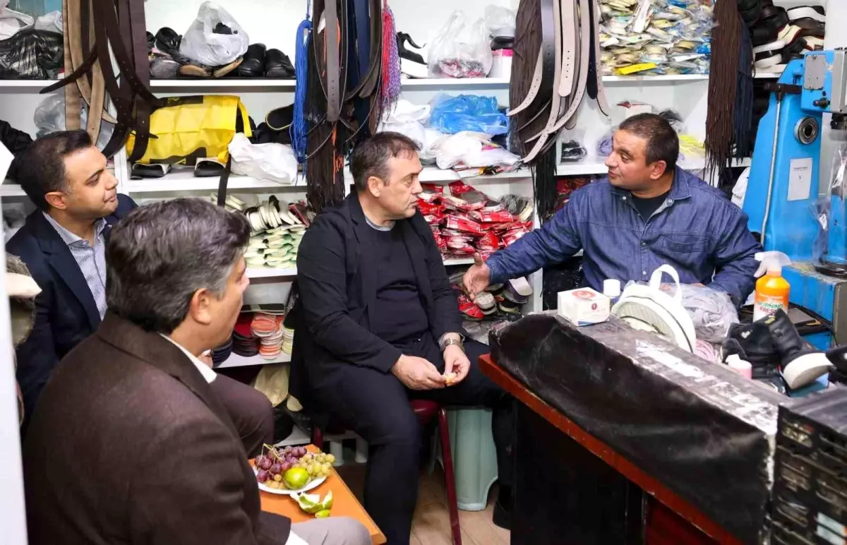 Bilecik Valisi Sözer, Yılın Ahisi Enis İnönlü ile Bir Araya Geldi