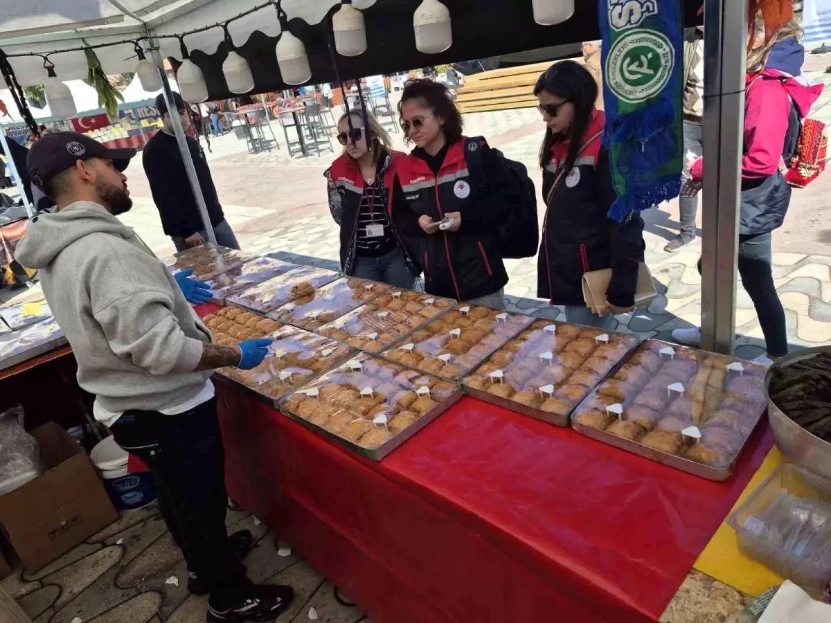 Eskişehir’deki Gastro Fest ve Mıhlama Festivali’nde Gıda Denetimleri Yapıldı