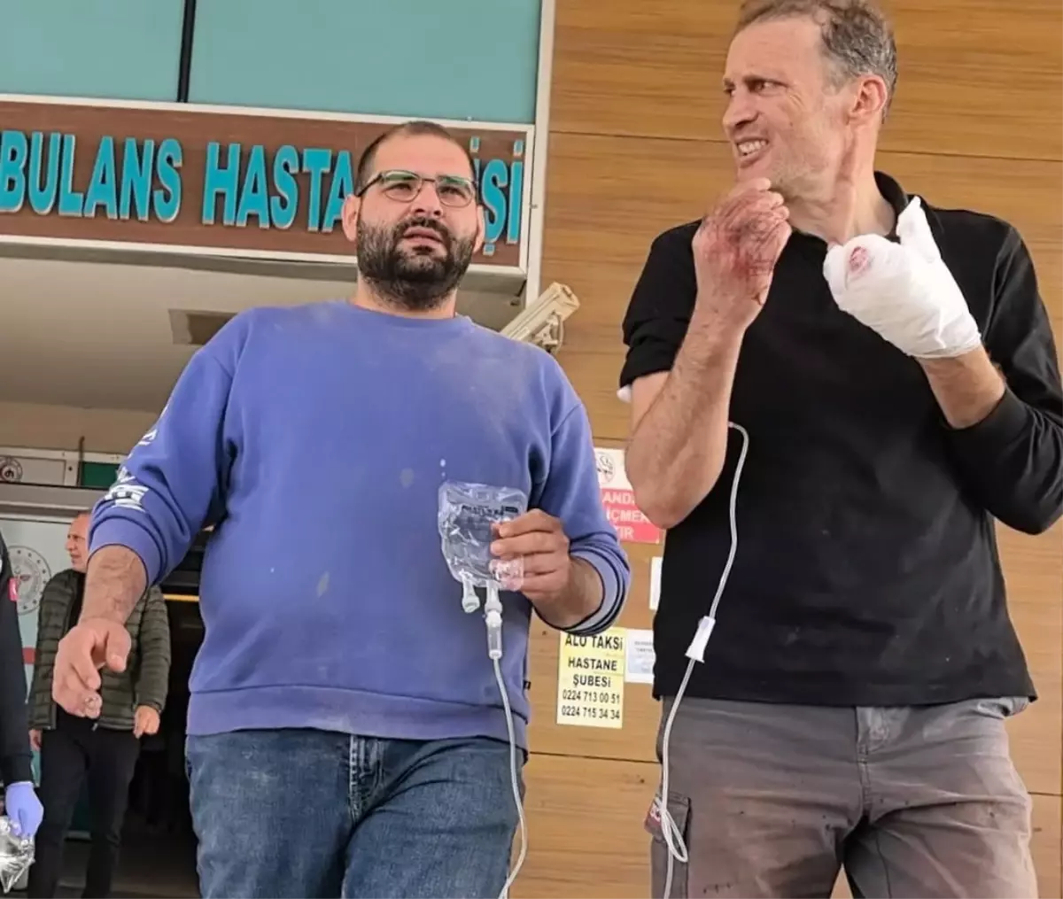 Freze Makinesine Kaptırdığı Elinden İki Parmak Koptu