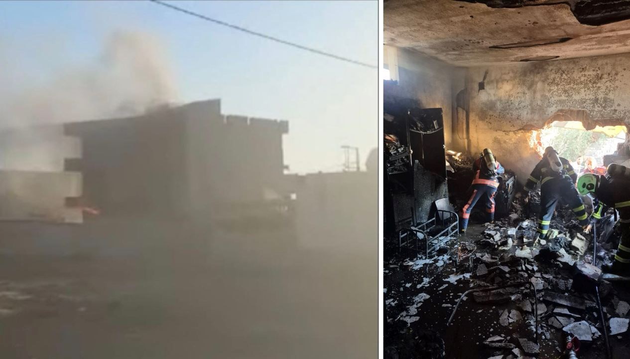 Üç katlı binadaki yangında 5 yaşındaki çocuk hayatını kaybetti