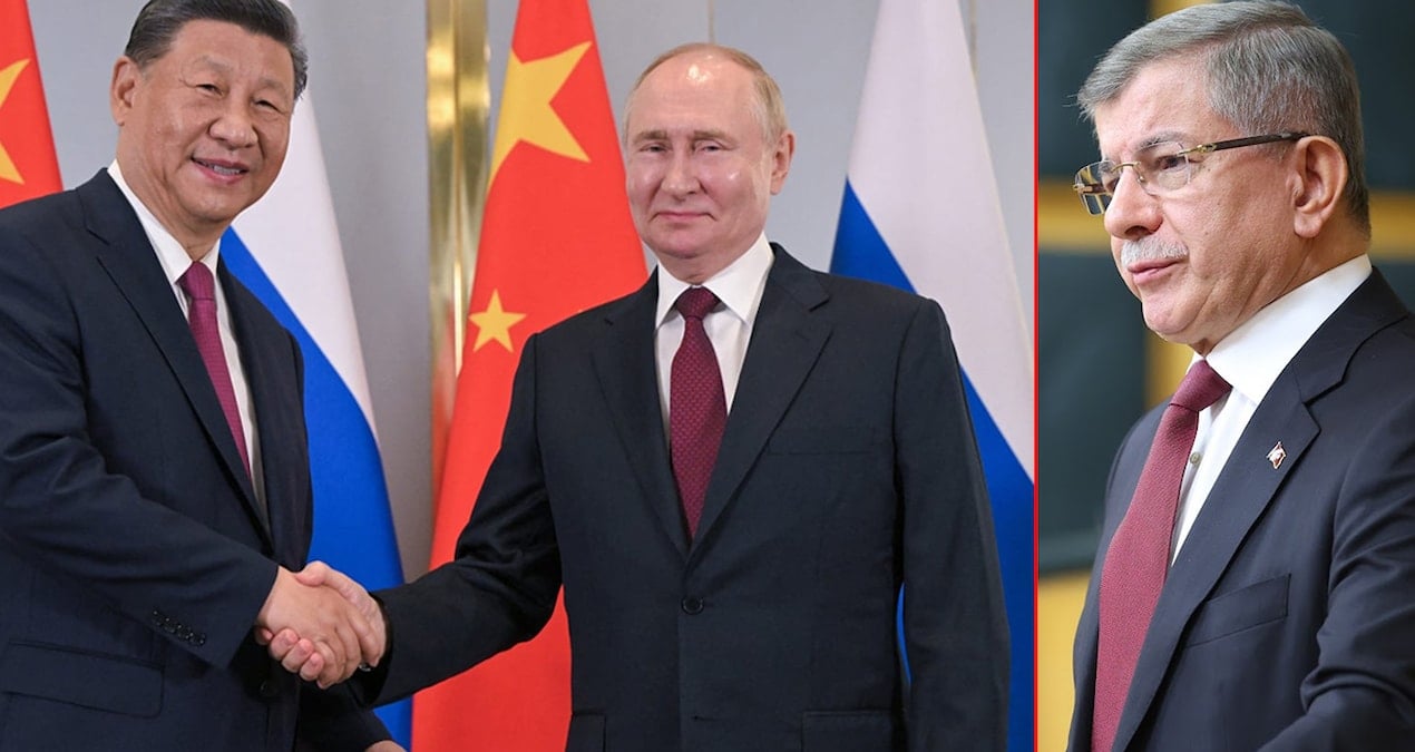 Ahmet Davutoğlu’ndan Putin ve Şi’ye mektup