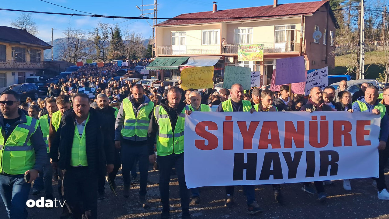 Artvin’de siyanür isyanı