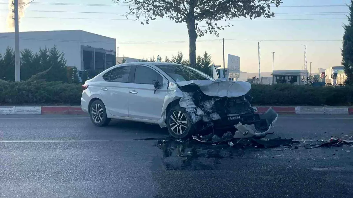 Karaman’da Trafik Kazası: 1 Yaralı