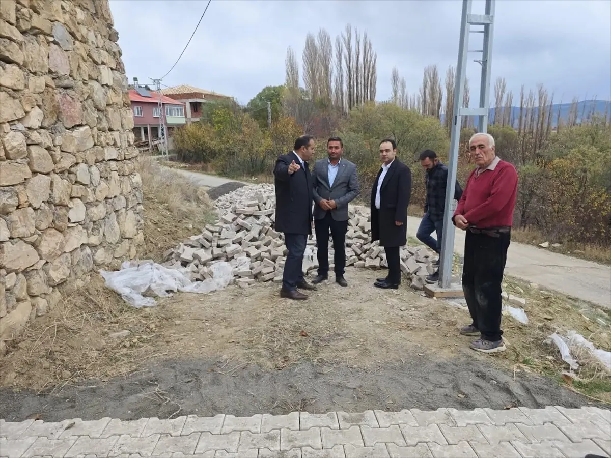 Kaymakam Kahveci Altyapı Çalışmalarını İnceledi