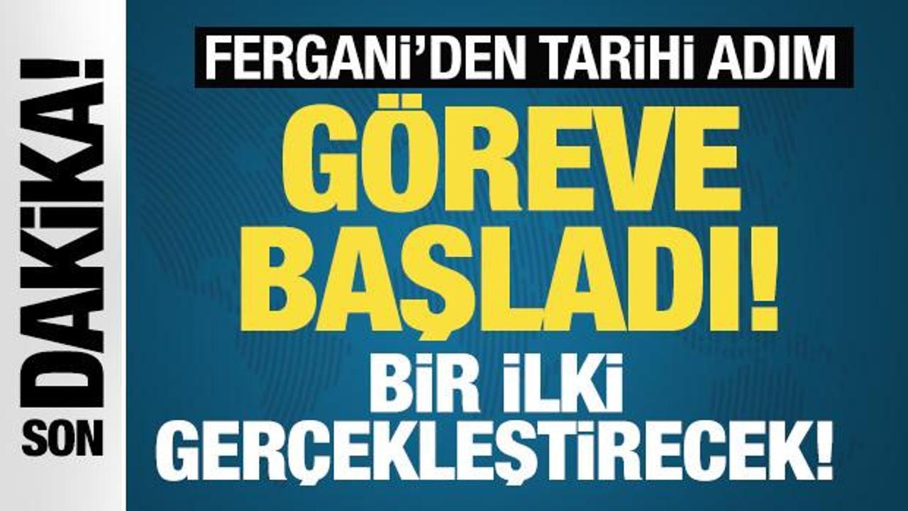 FERGANİ’den tarihi adım: Uzayda ilk görevine başladı!