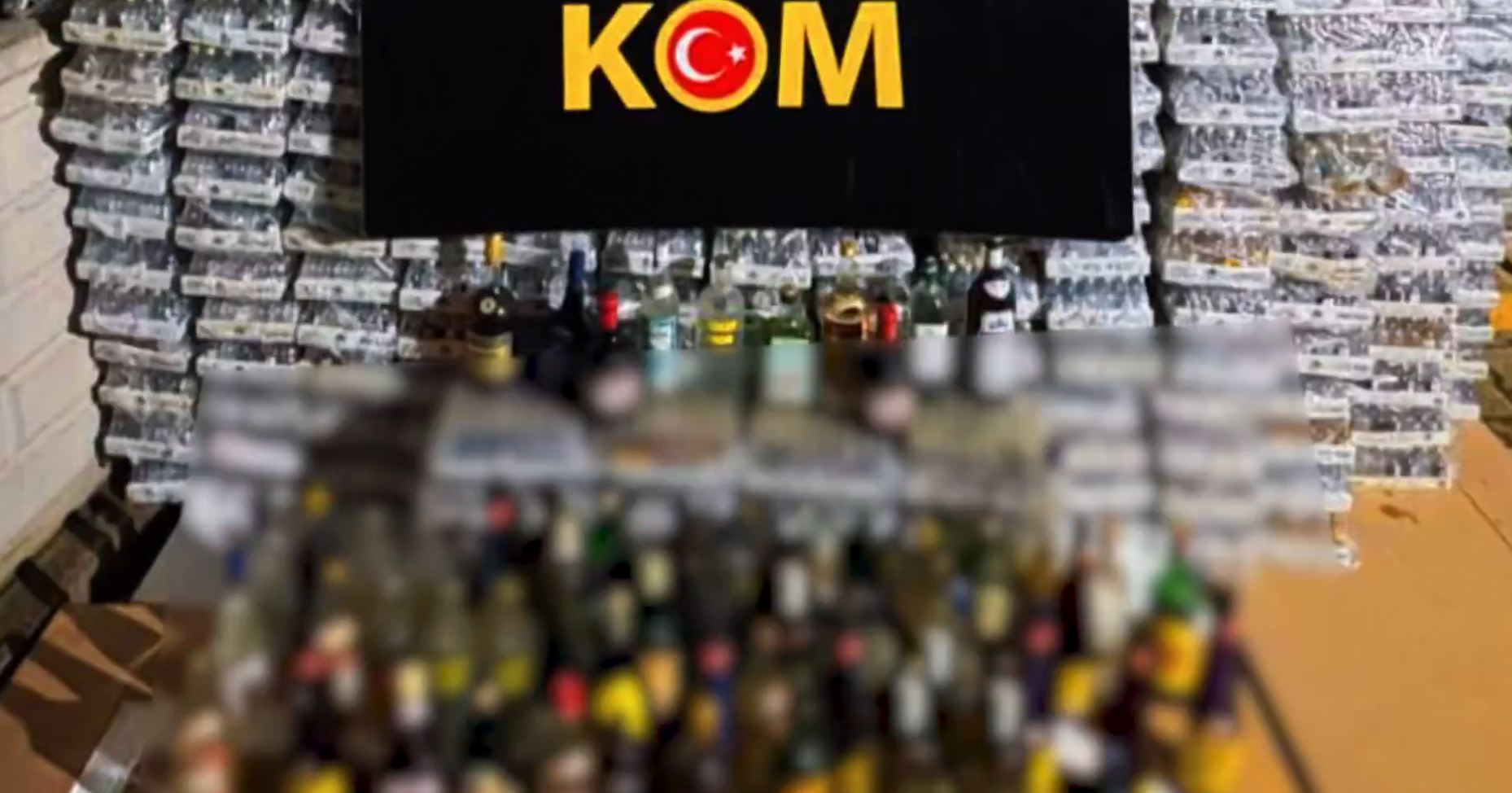 Yılbaşı öncesi 81 ilde kaçak alkol operasyonu