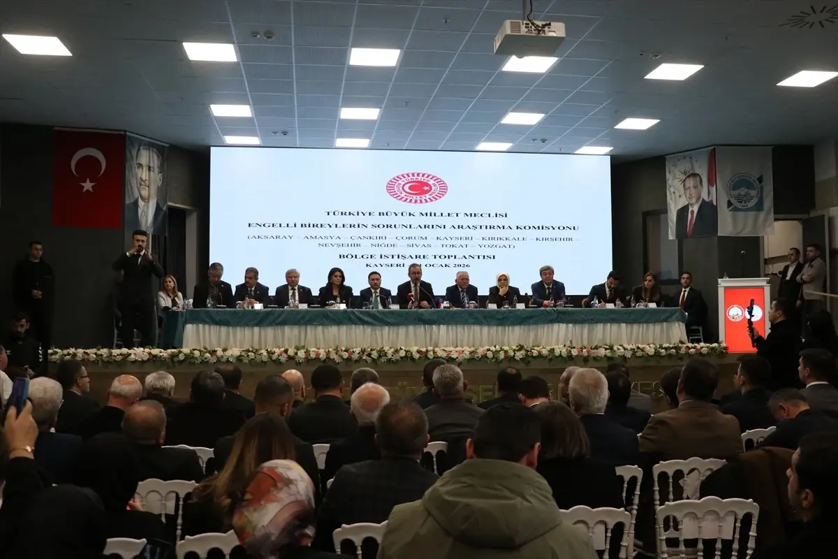 Kayseri’de Engelli Sorunları Toplantısı